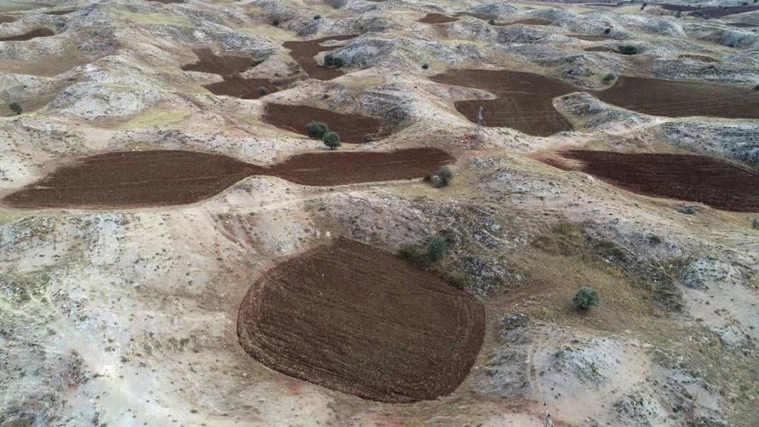 Yağmur yağdıktan sonra köylüler buraya koştu: Paraya para demiyorlar! Jipsli bölgedeki dolinler, bölge halkının yüzünü güldürdü 2